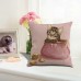 Cotton Linen Colorful Pillow Case Modern Home Car Sofa Cushion Cover Square 45cm   253401017795